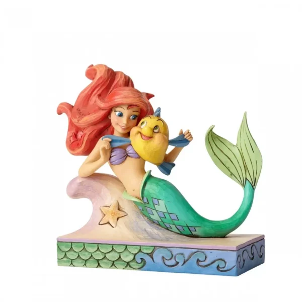 Ariel avec Polochon figurine Disney Traditions - La Petite Sirène – Image 3