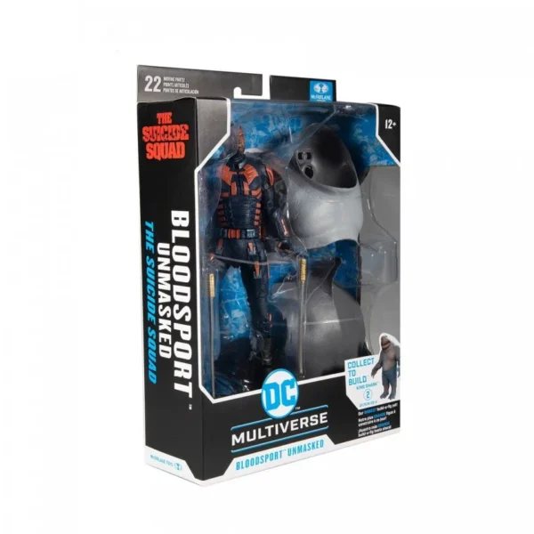 Bloodsport Unmasked figurine DC Multiverse Build A - The Suicide Squad – Image 4