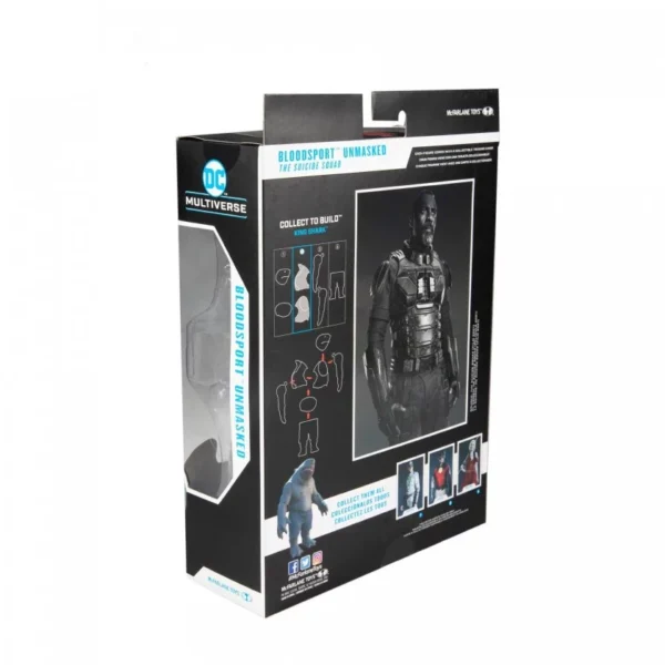 Bloodsport Unmasked figurine DC Multiverse Build A - The Suicide Squad – Image 6
