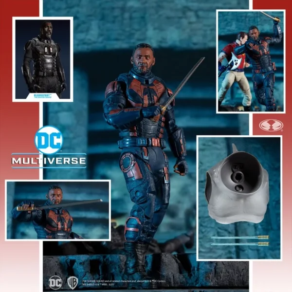 Bloodsport Unmasked figurine DC Multiverse Build A - The Suicide Squad – Image 2