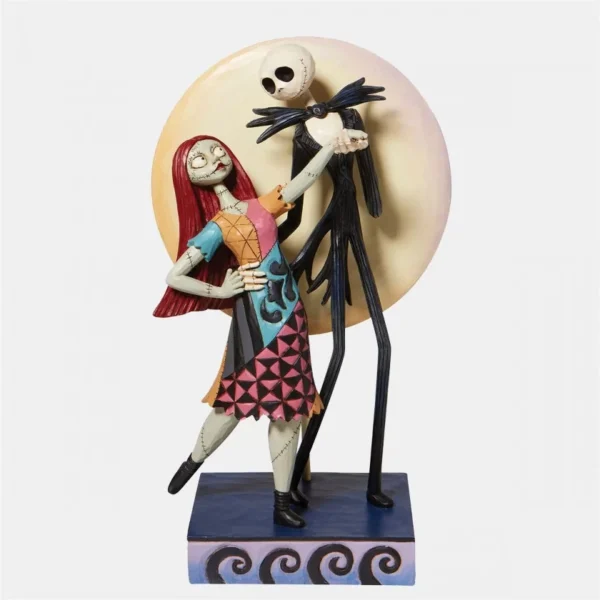 Jack et Sally figurine Disney Traditions - L'Étrange Noël de monsieur Jack