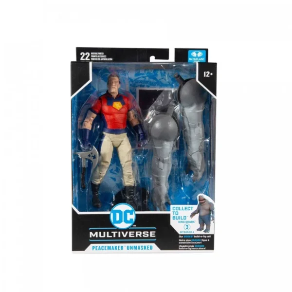 Peacemaker Unmasked figurine DC Multiverse Build A - The Suicide Squad – Image 3
