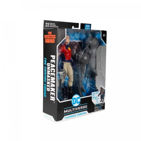 Peacemaker Unmasked figurine DC Multiverse Build A - The Suicide Squad – Image 5