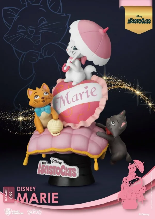 Les Aristochats Marie diorama D-Stage Classic Animation Series - Disney – Image 4