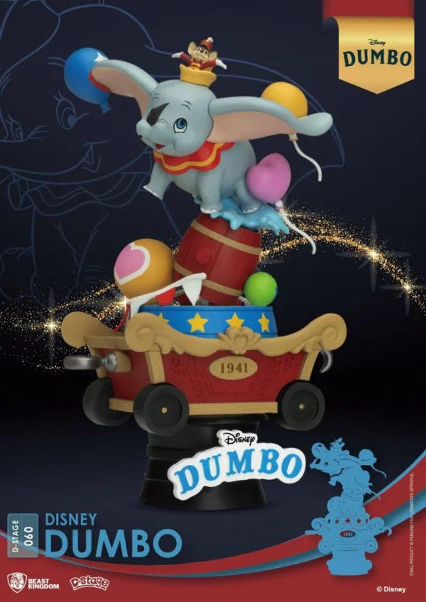 Dumbo diorama D-Stage Classic Animation Series - Disney – Image 6