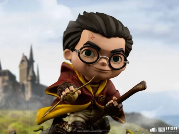 Harry Potter figurine Mini Co. Illusion - Harry Potter at the Quidditch Match – Image 2