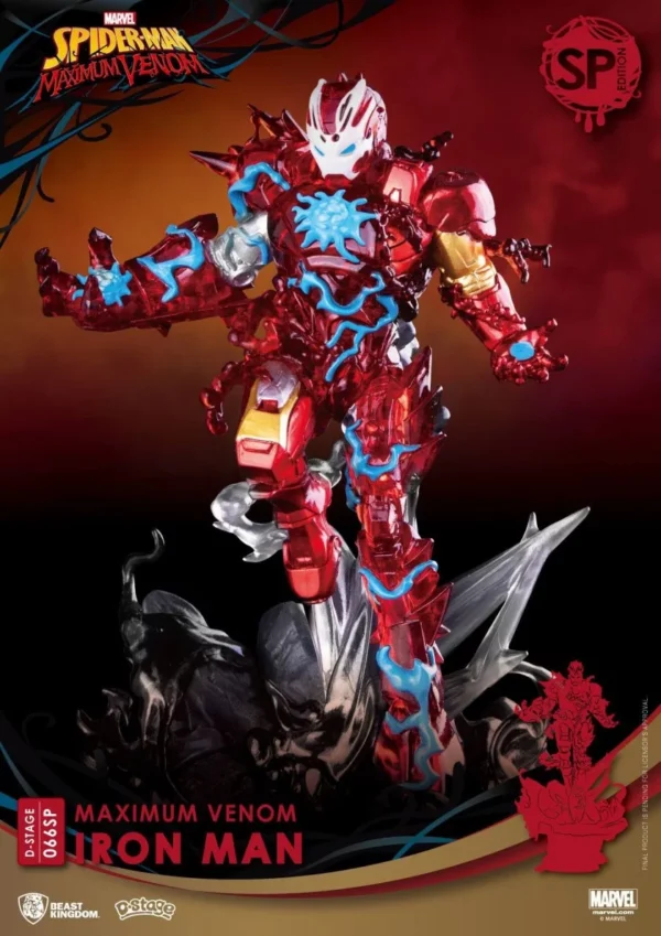 Iron Man Maximum Venom diorama Special Edition D-Stage - Marvel Comics – Image 3