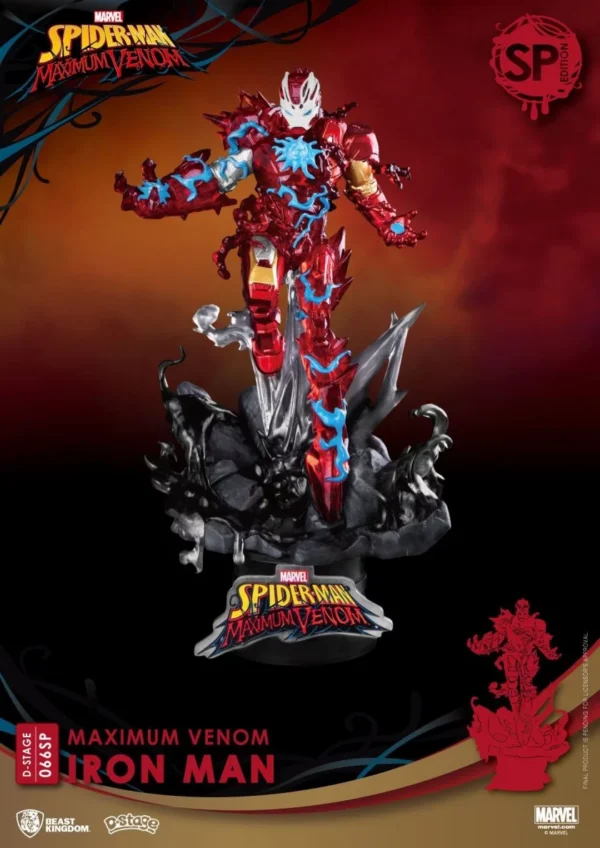Iron Man Maximum Venom diorama Special Edition D-Stage - Marvel Comics – Image 4