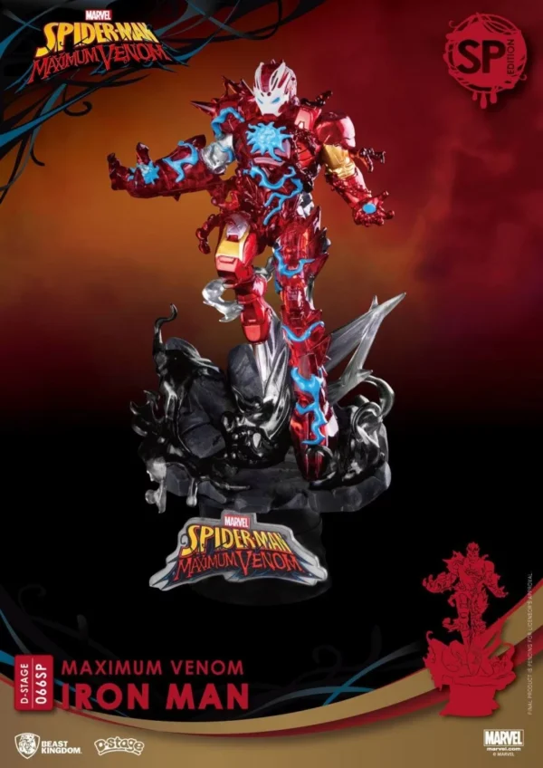 Iron Man Maximum Venom diorama Special Edition D-Stage - Marvel Comics – Image 5