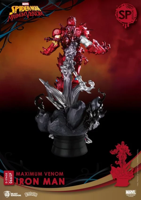 Iron Man Maximum Venom diorama Special Edition D-Stage - Marvel Comics – Image 6