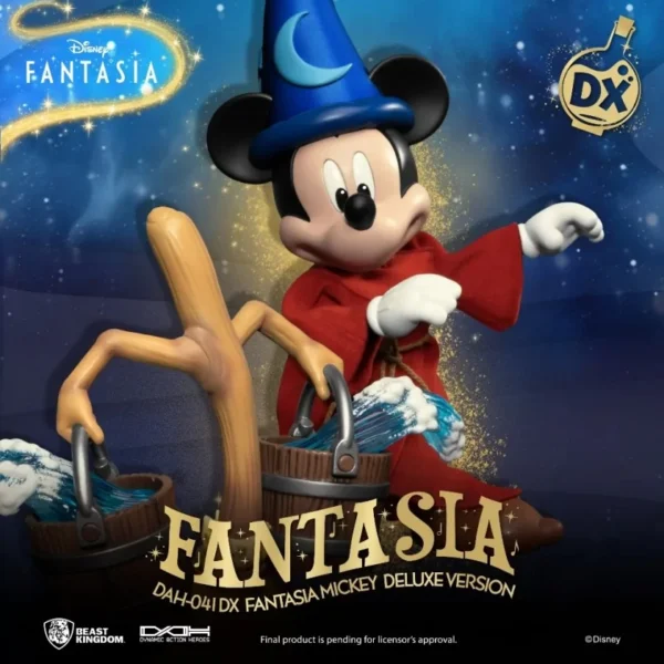 Mickey figurine Dynamic 8ction Heroes Deluxe 1/9 - Fantasia Disney Classic