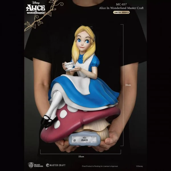 Alice statuette Master Craft - Alice au pays des merveilles – Image 2
